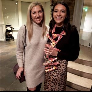 Express X You Mock turtleneck sweater dress